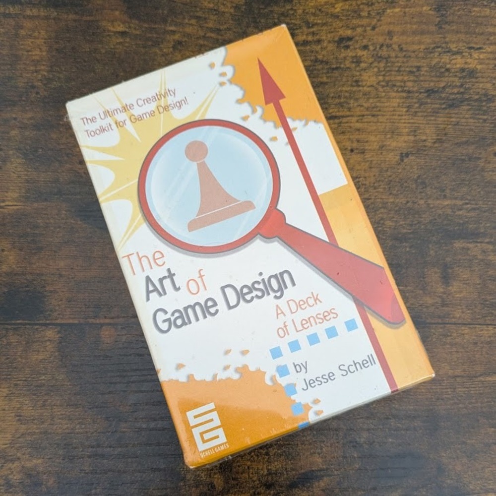 The Art of Game Design A Deck of Lenses Jesse Schell‎ Games 2008 New Sealed
